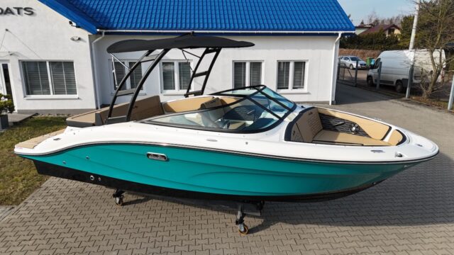 SEA RAY 210 SPXE - NOWY KOLOR - KINGFISHER TEAL